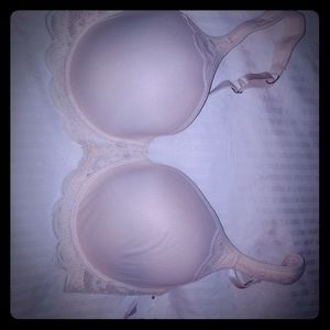 NEW jessica Simpson bra light pink color size 38C